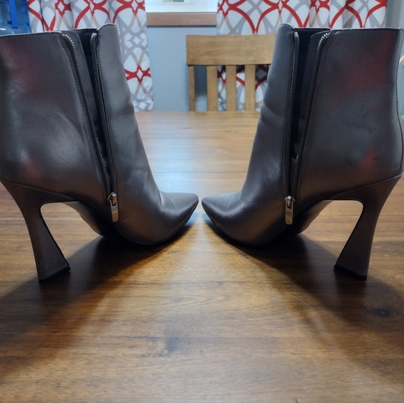 Nine West Torrie boots sz 11 in Silver - Picture 8 of 8